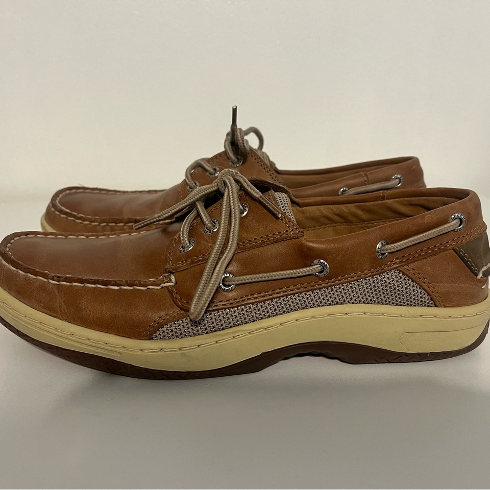 Sperry Brown and Tan Boat Shoes